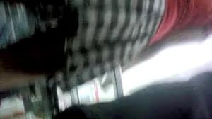 Intip Celana Dalam Supermarket Rok Kotak Hitam Putih